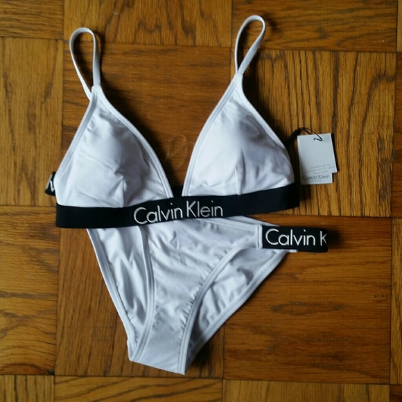 calvin klein 2 piece swimsuits